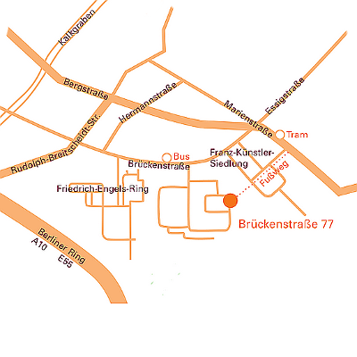 Lageplan Rüdersdorf